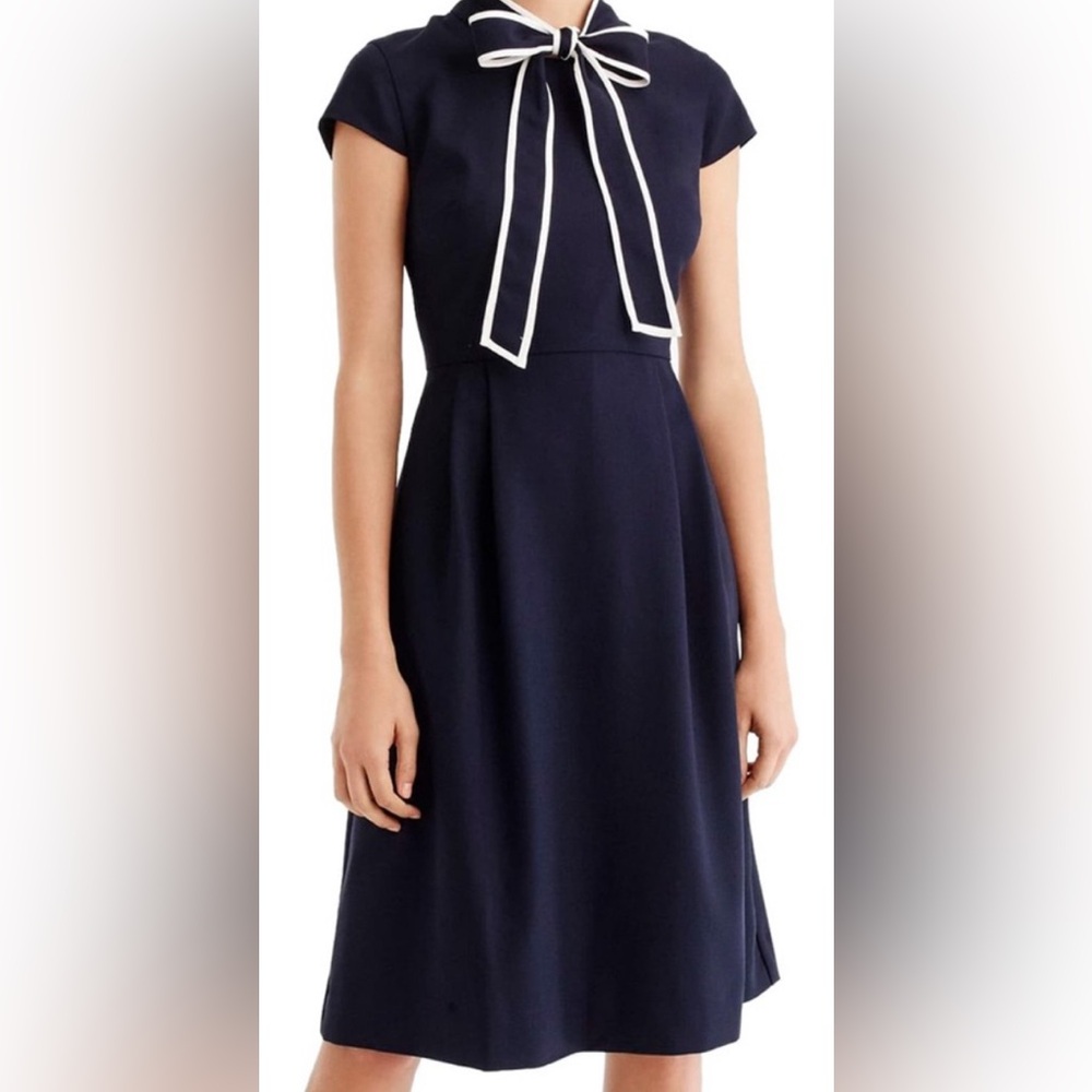 J.Crew Bow-Tie Dress